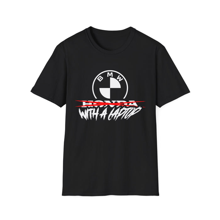 BMW With A Laptop Shirt
