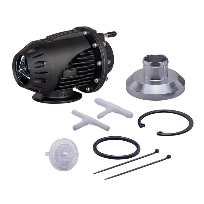 Universal SQV 4 Turbo Blow off Valve Bov with Adapter Flange IV 4 HKS VI SSQV BOV Aluminum Pull-Type