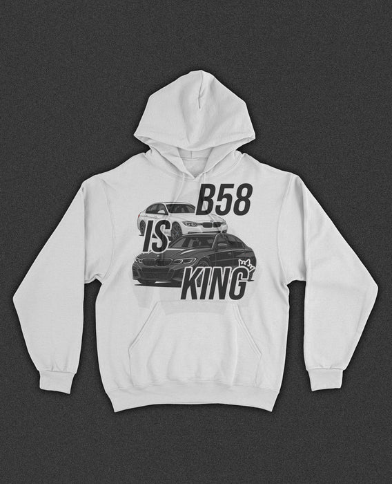 B58 Is King - Hoodie White