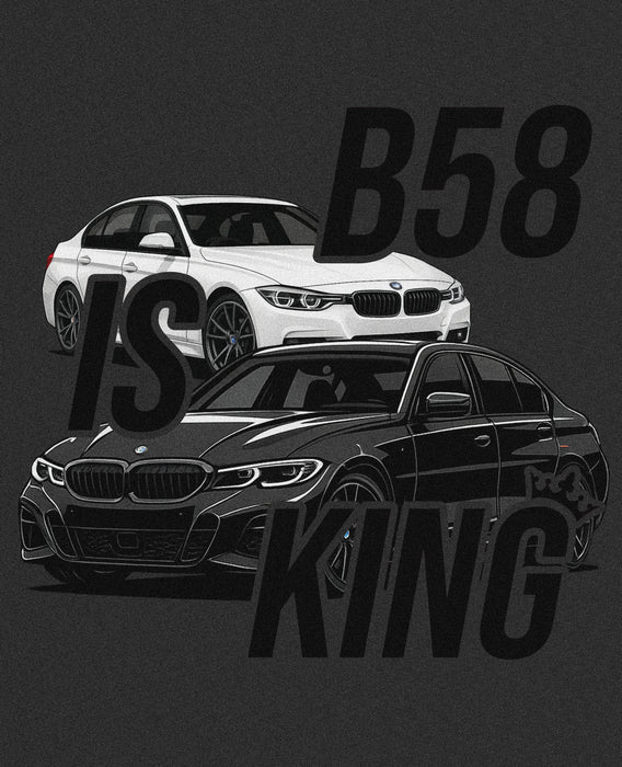 B58 Is King - Hoodie White