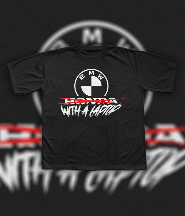 BMW With A Laptop Shirt