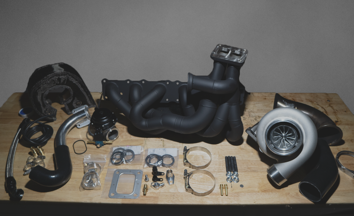 N54 Top Mount Single Turbo Kit